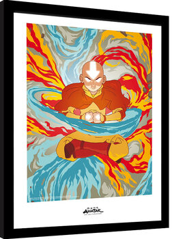 Zarámovaný plakát Avatar - Aang Avatar State