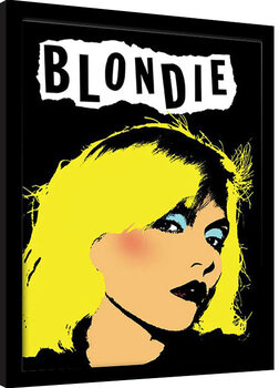 Oprawiony plakat Blondie Punk