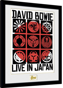 Oprawiony plakat David Bowie - Live In Japan