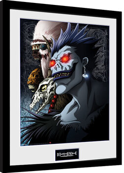 Zarámovaný plakát Death Note: Zápisník smrti - Shinigami