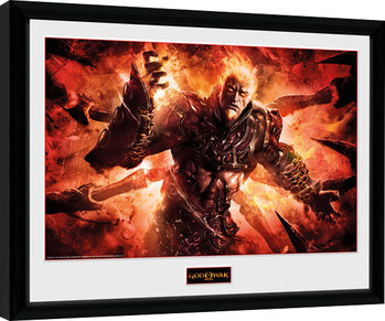 Zarámovaný plakát God of War - Ares