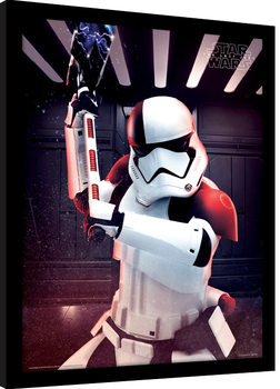 Oprawiony plakat Gwiezdne wojny: Ostatni Jedi - Executioner Trooper