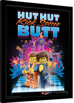 Zarámovaný plakát Lego Příběh 2  - Hut Hut