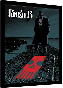 Oprawiony plakat Marvel Extreme - Punisher