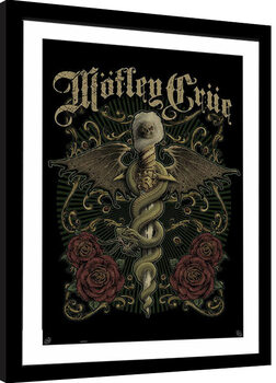 Zarámovaný plakát Motley Crue - Exquisite dagger