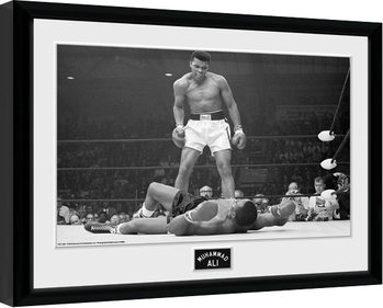 Zarámovaný plakát Muhammad Ali - Liston