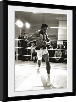 Oprawiony plakat Muhammad Ali - Spar