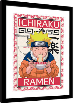 Oprawiony plakat Naruto - Ichiraku Ramen