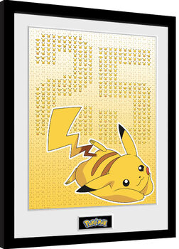 Zarámovaný plakát Pokemon - Pikxels