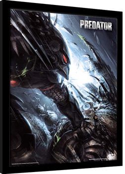 Zarámovaný plakát Predátor - The Hunter Becomes The Hunted