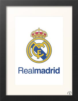 Oprawiony plakat Real Madrid