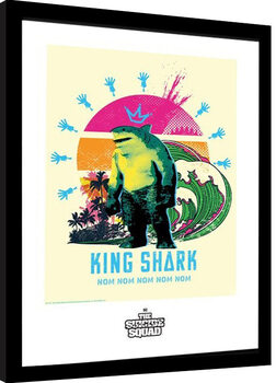 Oprawiony plakat Suicide Squad - King Shark