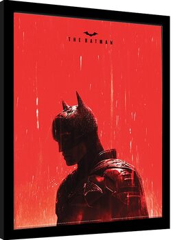 Zarámovaný plakát The Batman - Rain