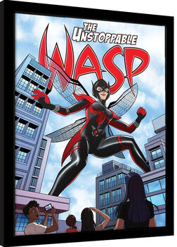 Oprawiony plakat The Wasp - Unstoppable