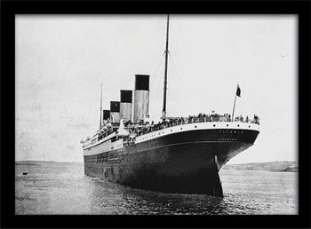 Zarámovaný plakát Titanic (3)