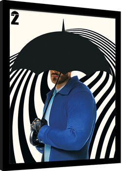 Zarámovaný plakát Umbrella Academy - Luther
