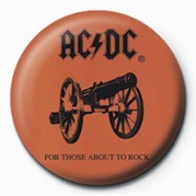 Odznaka AC/DC - ABOUT TO ROCK