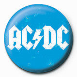 Odznaka AC/DC -Blue logo