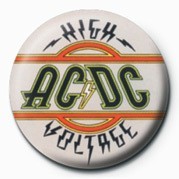 Odznaka AC/DC - HIGH VOLTAGE