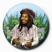 Przypinka BOB MARLEY - rollin