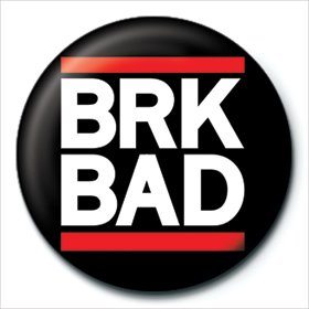 Przypinka Breaking Bad - BRK BAD