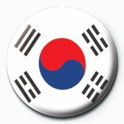 Przypinka Flag - Korea Republic