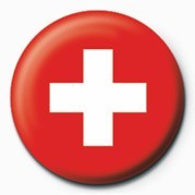 Przypinka Flag - Switzerland