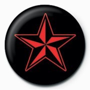 Przypinka STAR (RED & BLACK)
