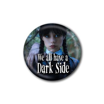 Przypinka Wednesday - Dark Side