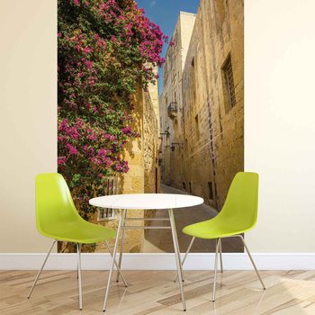 Ταπετσαρία τοιχογραφία  Old Town Flowers