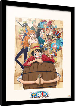 Poster incorniciato One Piece - Punk Hazard