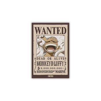 Aimant One Piece - Wanted Luffy