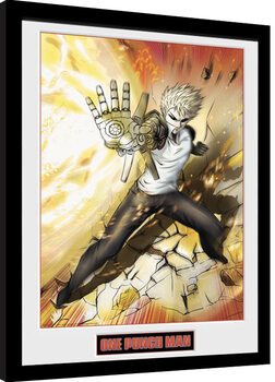 Poster enmarcado One Punch Man - Genos