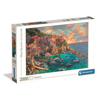 Puzzle Painted Manarola