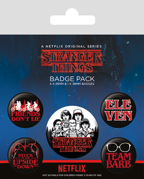 Paket značaka  Stranger Things - Characters