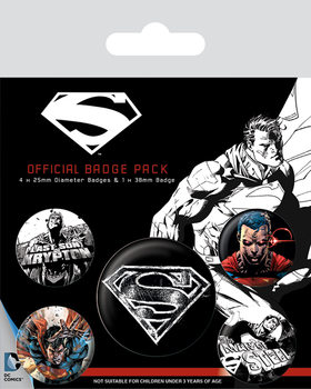 Paket značaka Superman - Dark