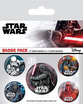Paket značk  Star Wars - Dark Side