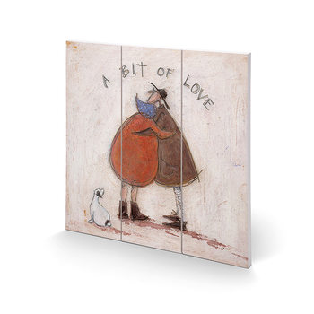 Sam Toft - A Bit of Love Panneau en bois