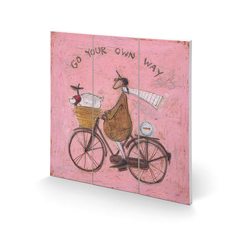 Sam Toft - Go Your Own Way Panneau en bois