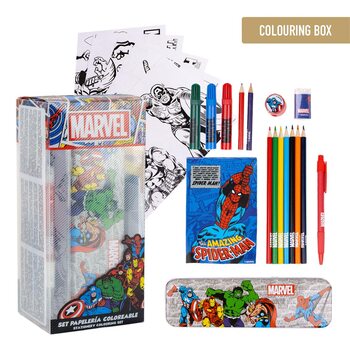Material escolar Marvel
