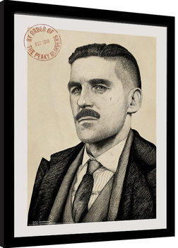 Poster enmarcado Peaky Blinders - Arthur Portrait