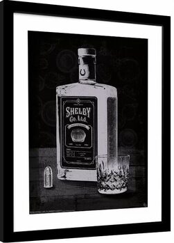Poster enmarcado Peaky Blinders - Whiskey