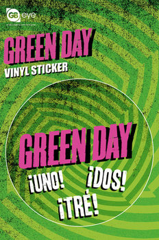 GREEN DAY - logo pegatina