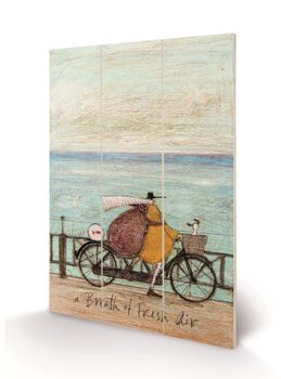 Sam Toft - A Breath of Fresh Air Pictură pe lemn