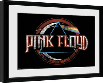 Gerahmte Poster Pink Floyd - Dark Side Circle