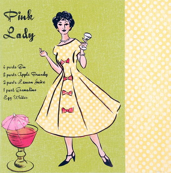 Umělecký tisk Pink Lady
