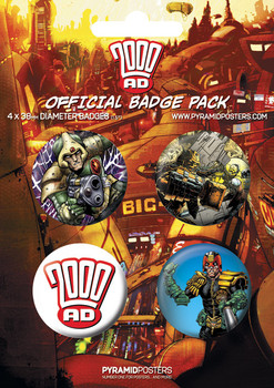 Pin -  2000AD