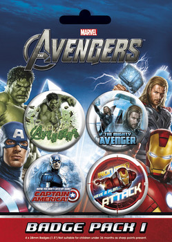 Märkeskit AVENGERS - pack 1