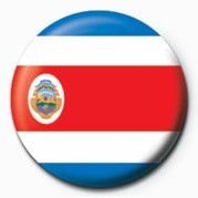 Märke Flag - Costa Rica