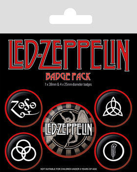 Pin -  Led Zeppelin - Symbols